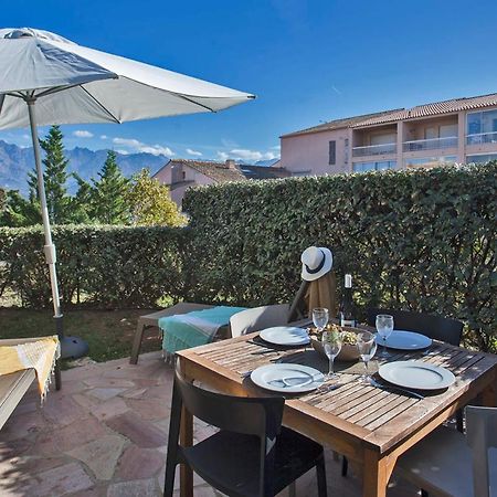 Mare Appart Avec Jardin Et Bbq Vue Mer Et Montagne Plage Et Port A 2 Pas Calvi  Kültér fotó