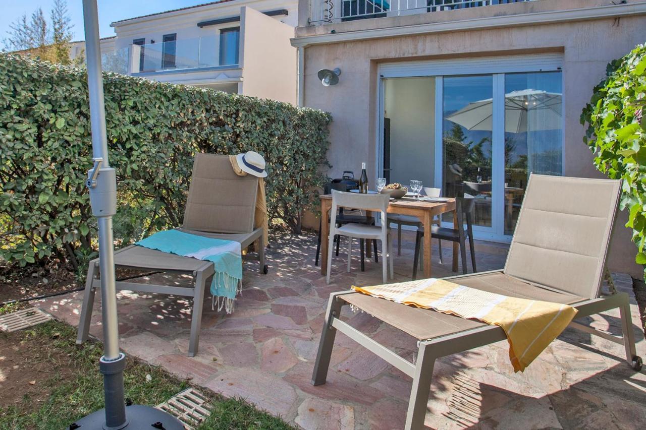 Mare Appart Avec Jardin Et Bbq Vue Mer Et Montagne Plage Et Port A 2 Pas Calvi  Kültér fotó
